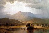 A Passing Storm in the Adirondacks by Sanford Robinson Gifford
